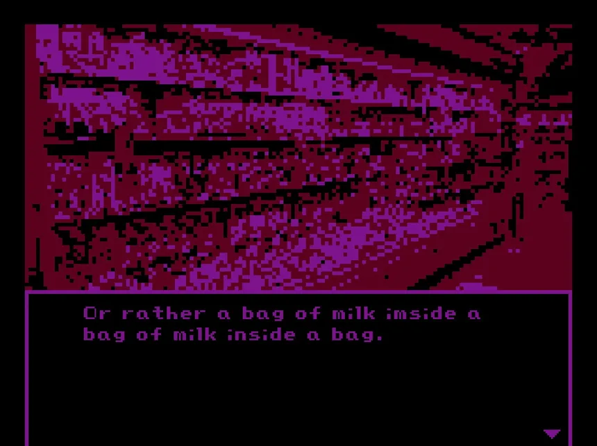 Скриншот 2 к игре Milk inside a bag of milk inside a bag of milk