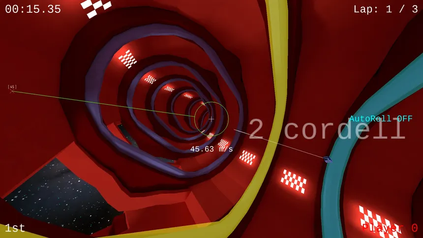 Скриншот 1 к игре Space Cube Racers