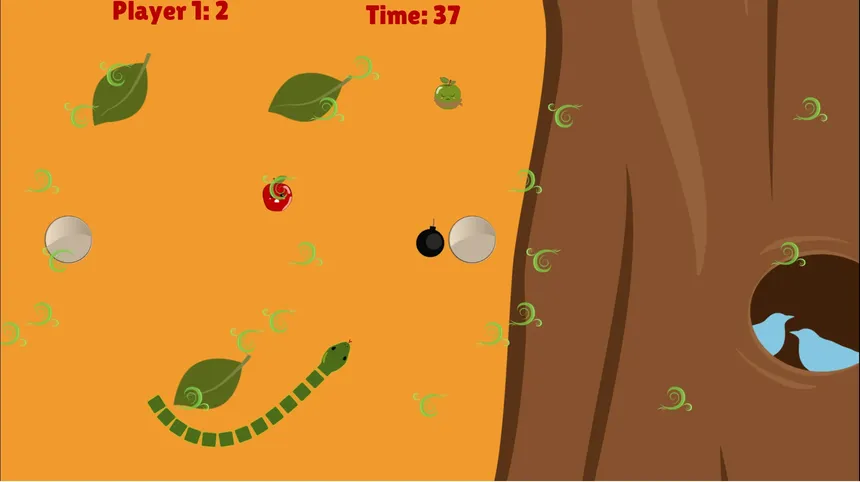 Скриншот 1 к игре Get Out! Snakes!