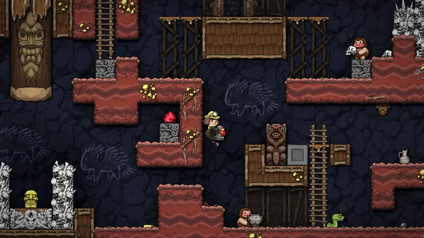 Скриншот 1 к игре Spelunky 2