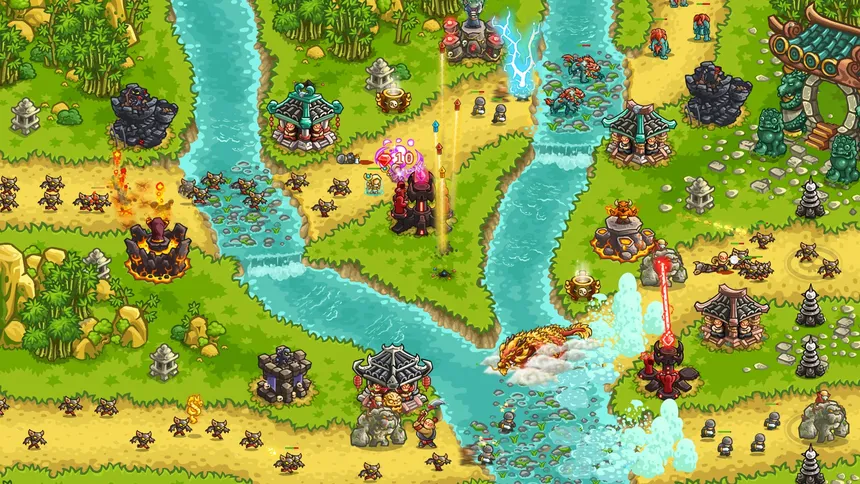 Скриншот 1 к игре Kingdom Rush Vengeance - Tower Defense