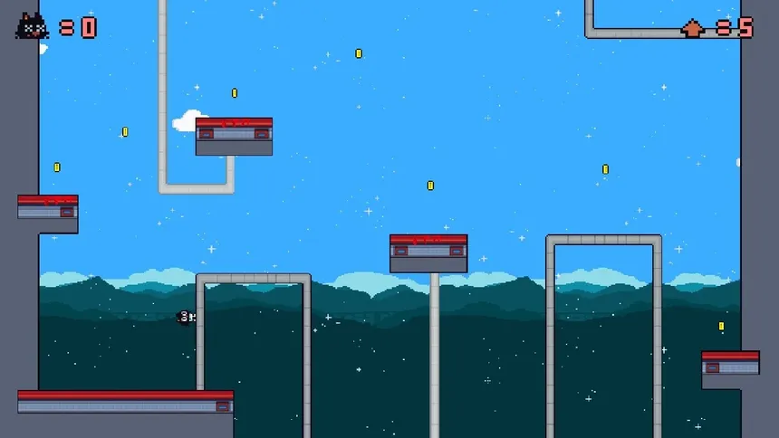 Скриншот 2 к игре Alien Cat 8