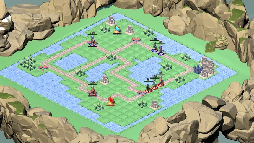 Скриншот 1 к игре Armies Of Ganivar