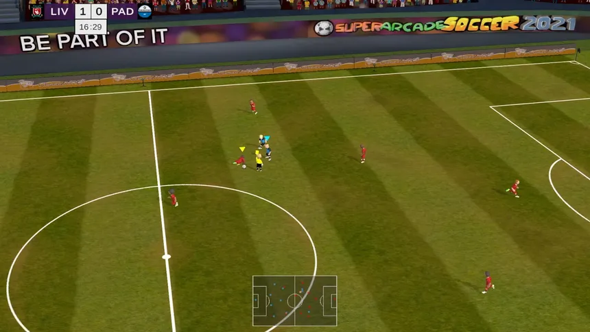 Скриншот 3 к игре Super Arcade Soccer 2021