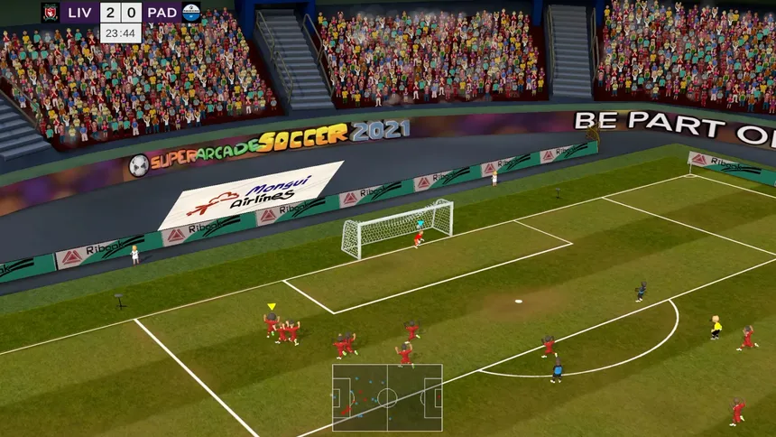 Скриншот 7 к игре Super Arcade Soccer 2021