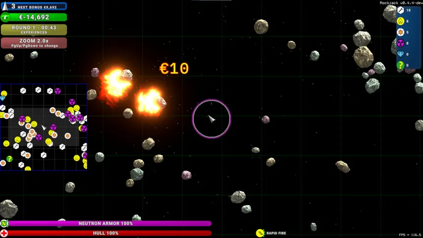 Скриншот 1 к игре Rockjack