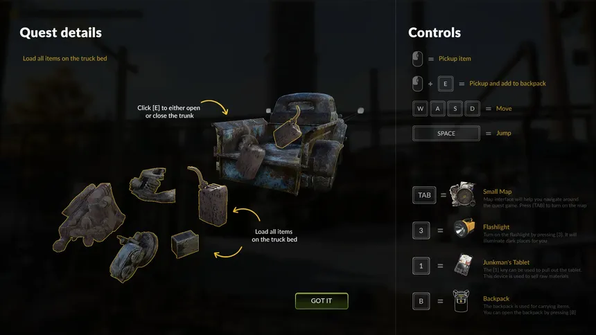 Скриншот 1 к игре Scrapyard  Simulator