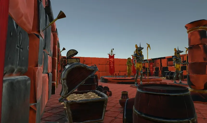 Скриншот 2 к игре VR Time Machine Travelling in history: Visit ancient Egypt, Babylon and Greece in B.C. 400