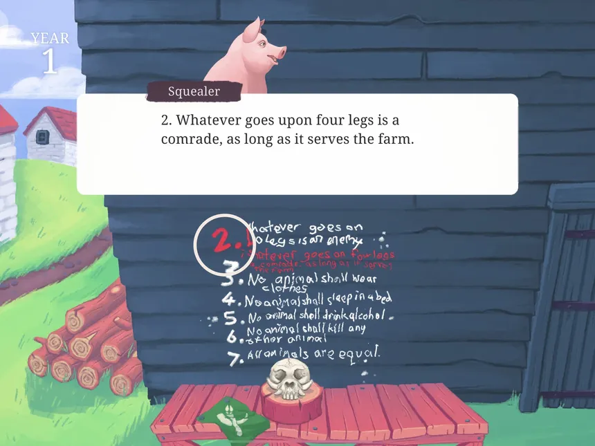Скриншот 5 к игре Orwell's Animal Farm