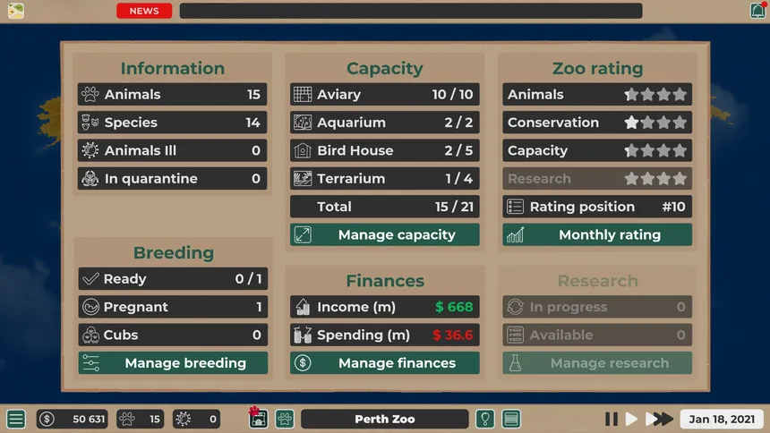 Скриншот 6 к игре Zooconomy