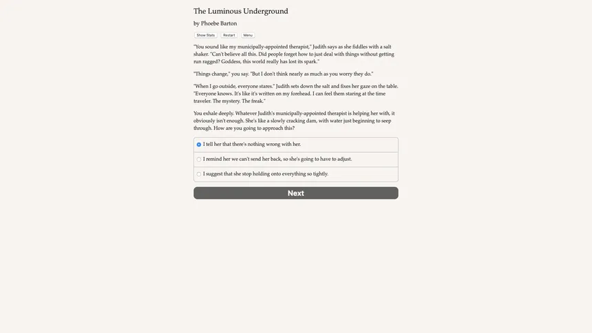 Скриншот 4 к игре The Luminous Underground
