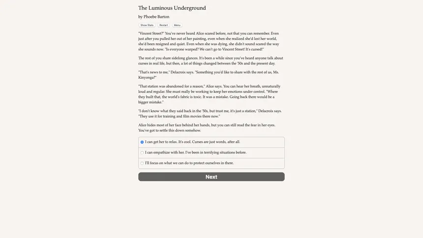 Скриншот 5 к игре The Luminous Underground