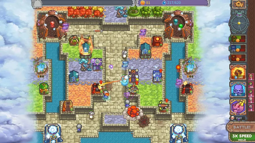 Скриншот 4 к игре Cursed Treasure 2 Ultimate Edition - Tower Defense