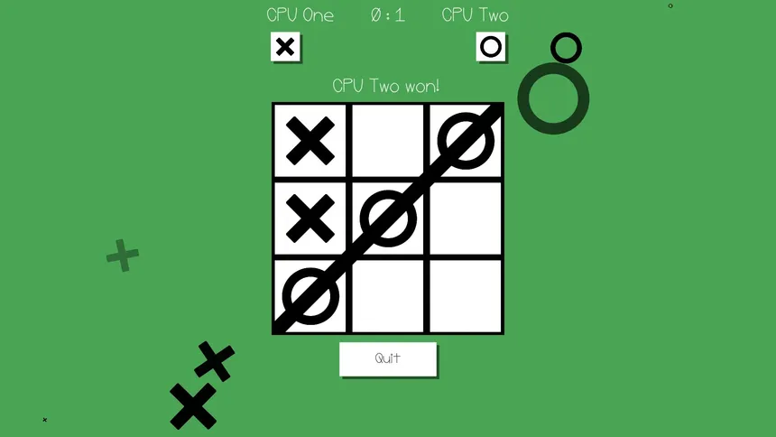 Скриншот 2 к игре All For Nought - Tic Tac Toe