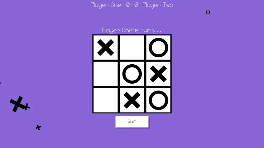 Скриншот 4 к игре All For Nought - Tic Tac Toe