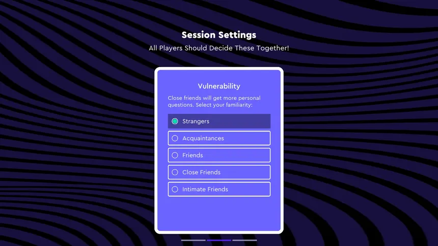 Скриншот 3 к игре Wild Honesty: A party game for deeper conversations