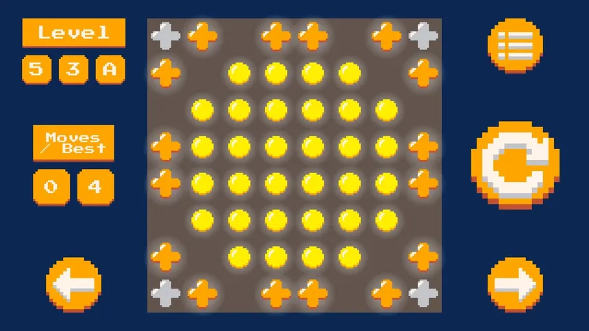 Скриншот 3 к игре On Pixels: A lights out game