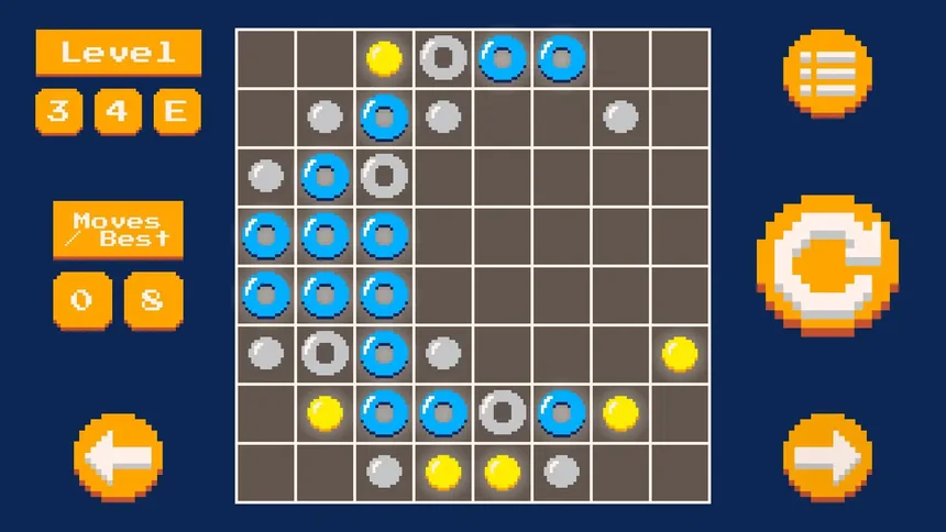 Скриншот 8 к игре On Pixels: A lights out game