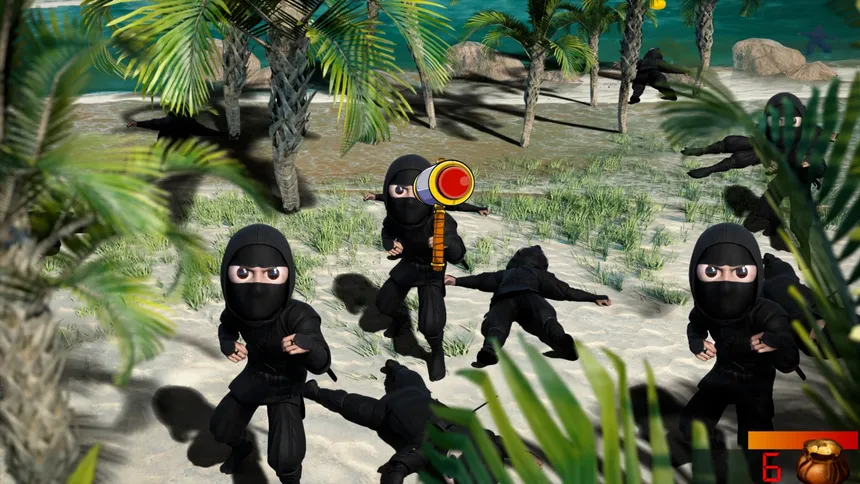 Скриншот 1 к игре Ninjas Busters: Whack A Ninja