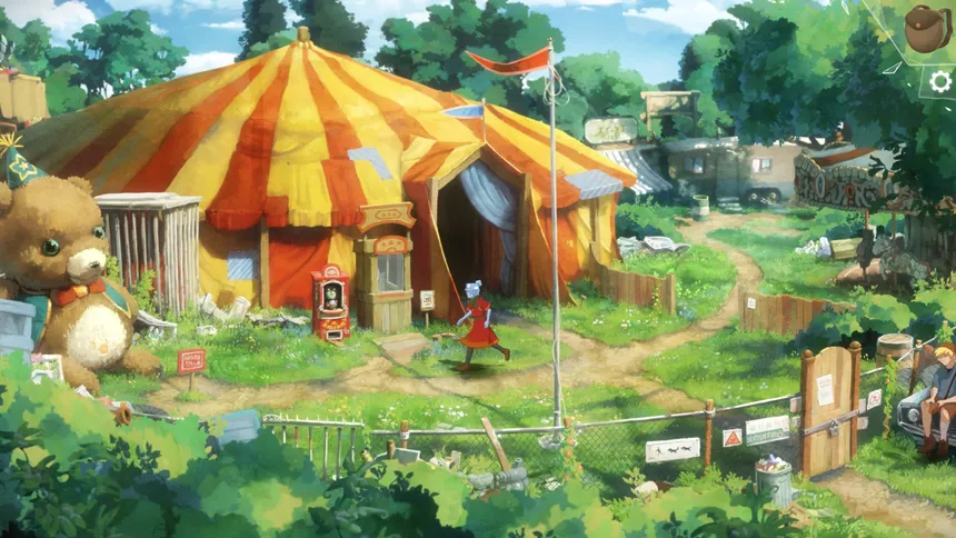 Скриншот 1 к игре The Girl of Glass: A Summer Bird's Tale - The Journey Begins
