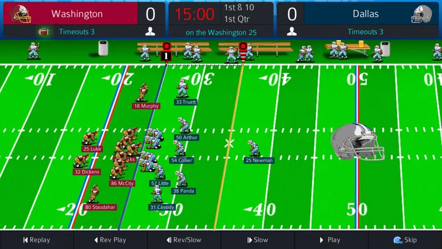 Скриншот 1 к игре Pro Strategy Football 2021