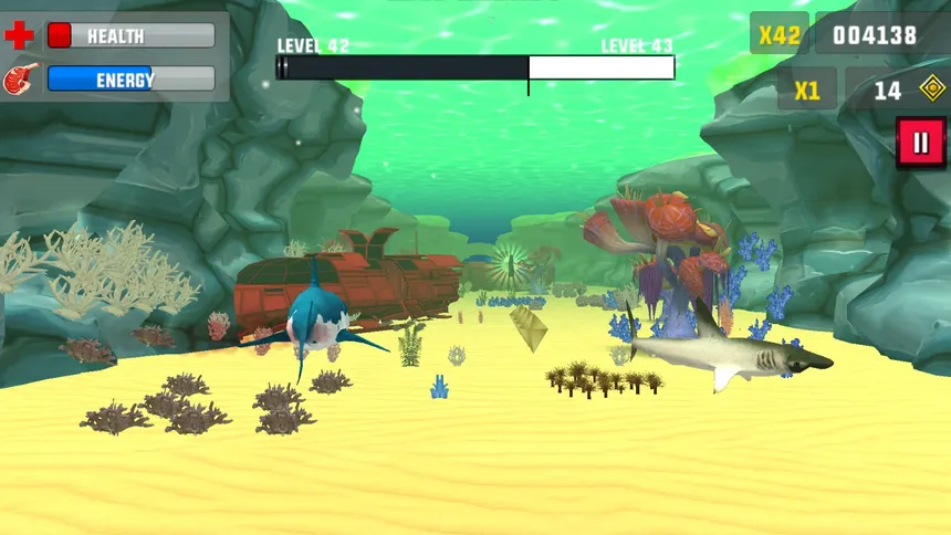 Скриншот 1 к игре Shark Attack
