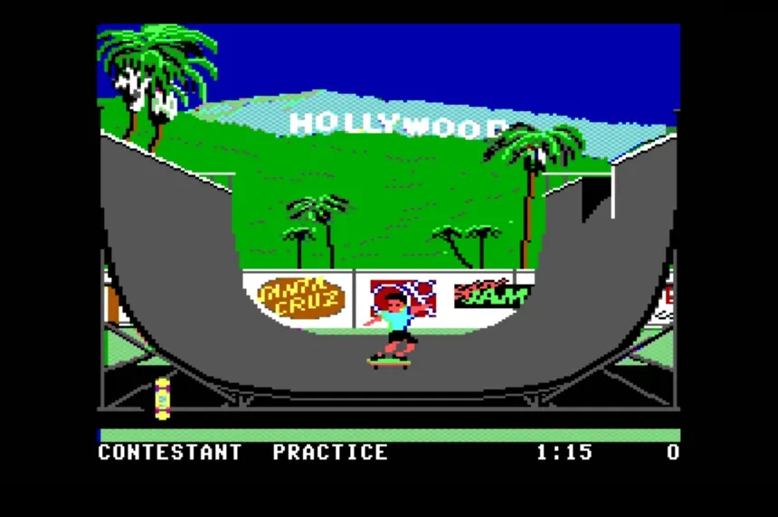 Скриншот 1 к игре California Games (C64/DOS/Atari/Lynx/NES/SMS/Genesis)