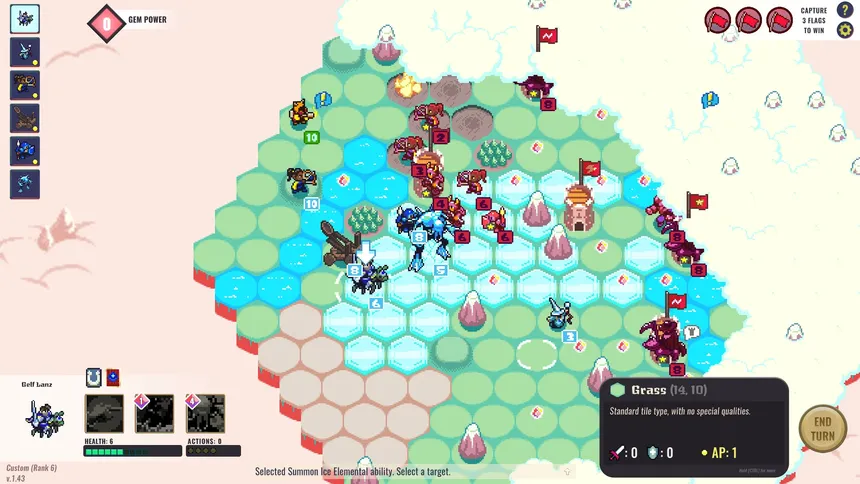 Скриншот 2 к игре Gem Wizards Tactics