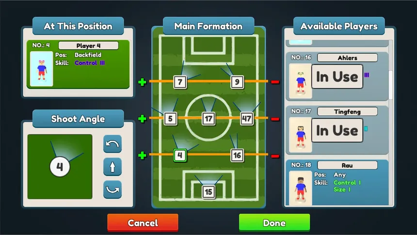 Скриншот 3 к игре Table Soccer Club
