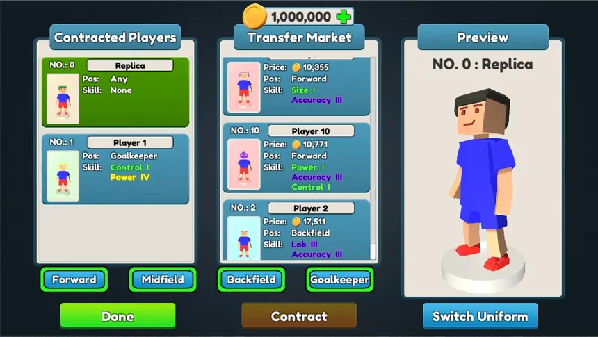 Скриншот 5 к игре Table Soccer Club