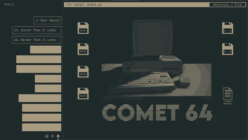 Скриншот 1 к игре Comet 64