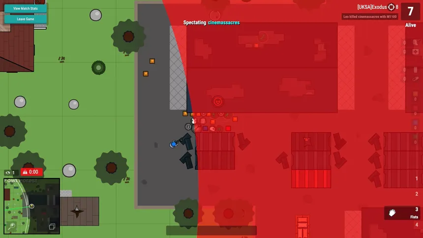 Скриншот 3 к игре Surviv.io - 2D Battle Royale
