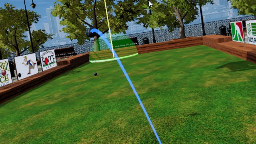 Скриншот 1 к игре Bocce VR Simulator