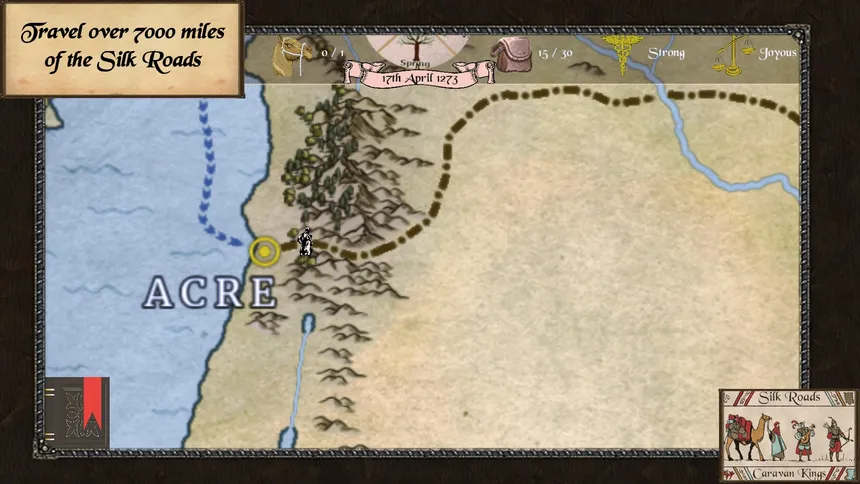 Скриншот 1 к игре Silk Roads: Caravan Kings