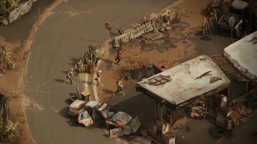 Скриншот 7 к игре Broken Roads: Narrative-Driven Post-Apoc cRPG