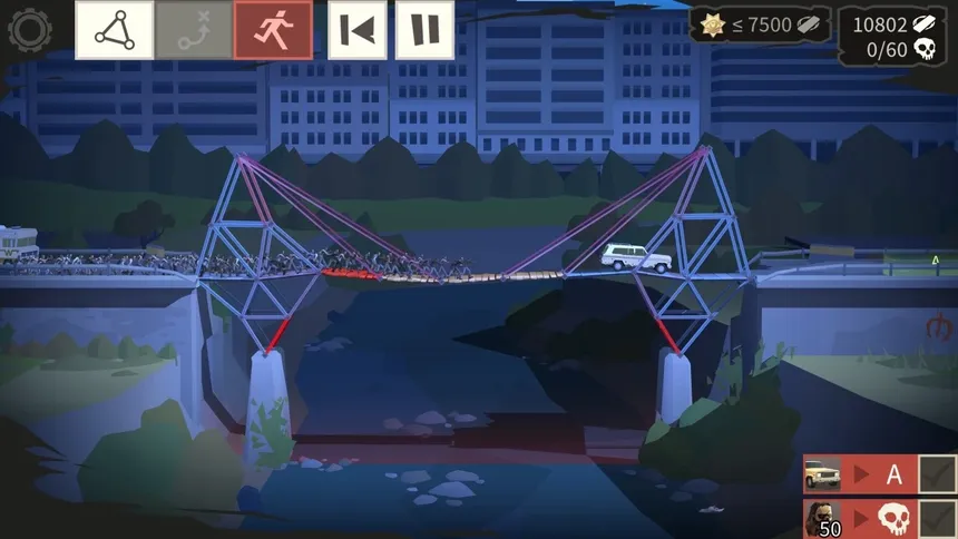 Скриншот 1 к игре Bridge Constructor: The Walking Dead