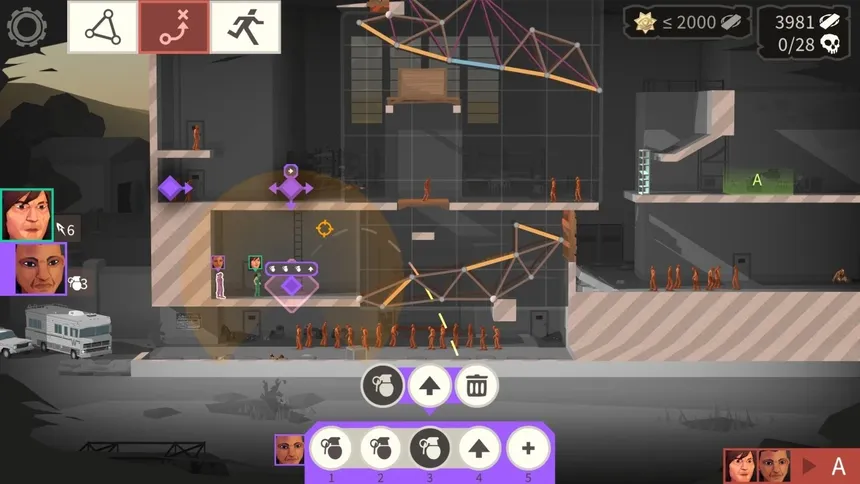 Скриншот 5 к игре Bridge Constructor: The Walking Dead