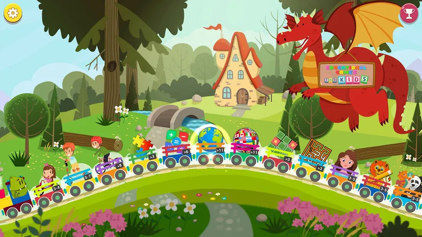 Скриншот 1 к игре Educational Games for Kids