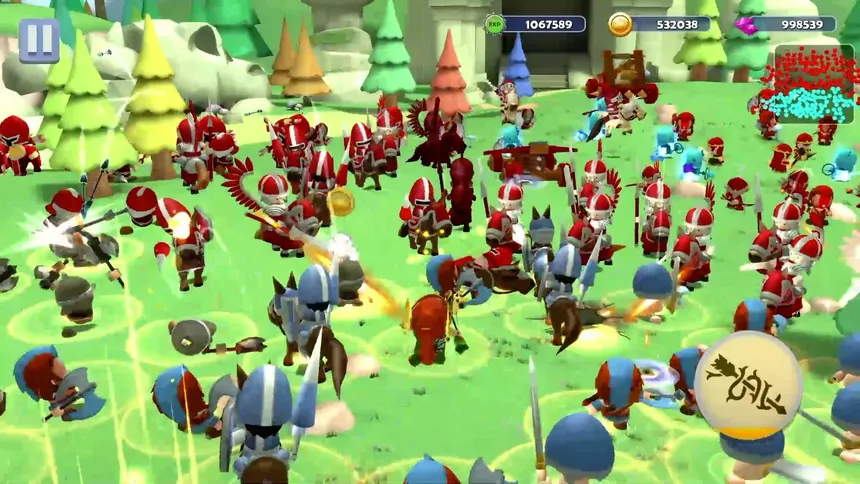 Скриншот 3 к игре Mini Warriors: Brawler Army