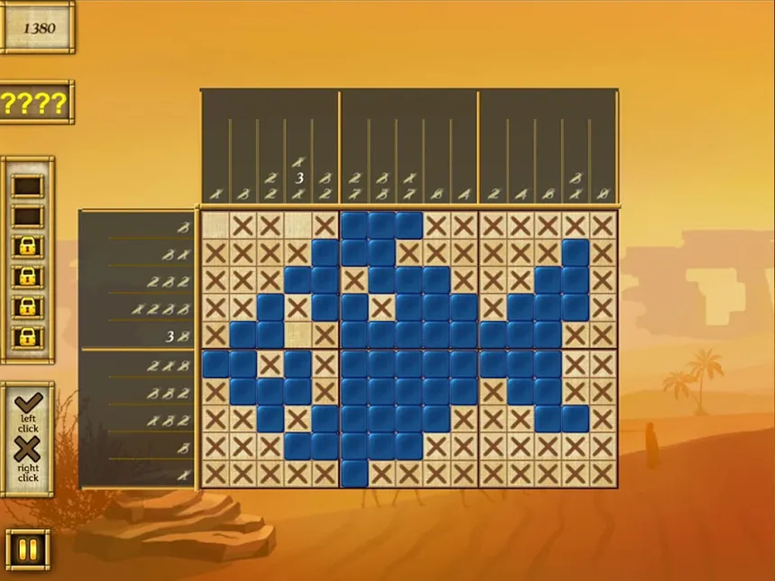 Скриншот 4 к игре Egypt Picross Pharaohs Riddles