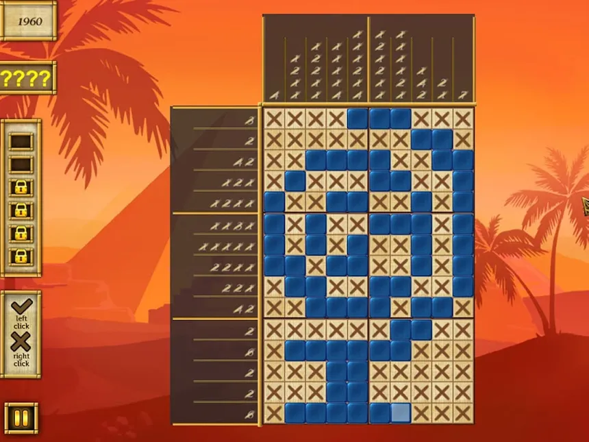Скриншот 6 к игре Egypt Picross Pharaohs Riddles