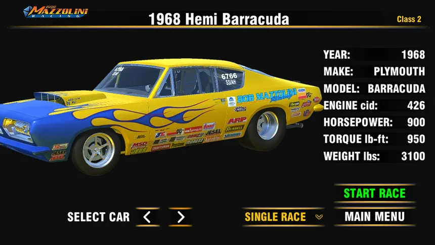 Скриншот 1 к игре Bob Mazzolini Racing
