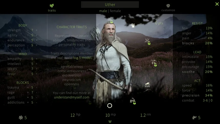 Скриншот 2 к игре Sacred Fire: A Role Playing Game