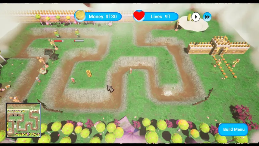 Скриншот 1 к игре Food War TD