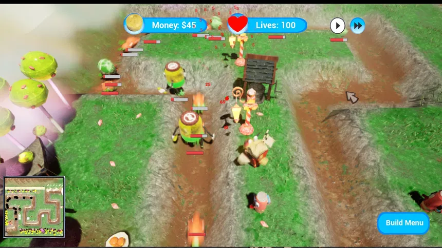 Скриншот 3 к игре Food War TD