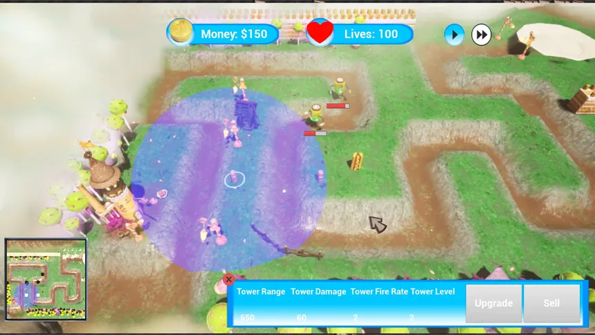 Скриншот 4 к игре Food War TD