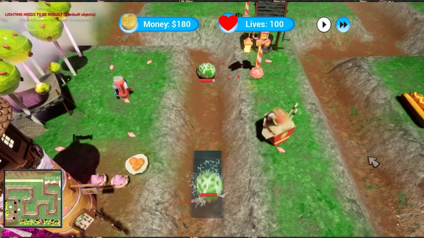 Скриншот 7 к игре Food War TD