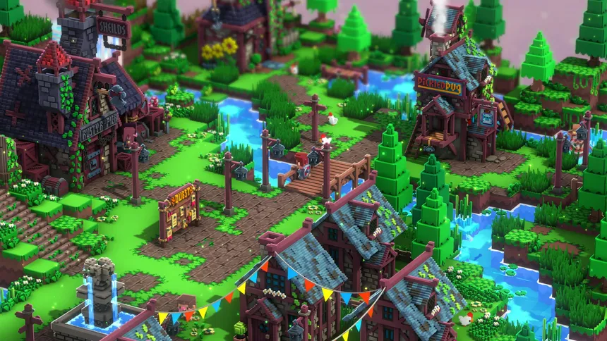 Скриншот 1 к игре Voxel Tactics