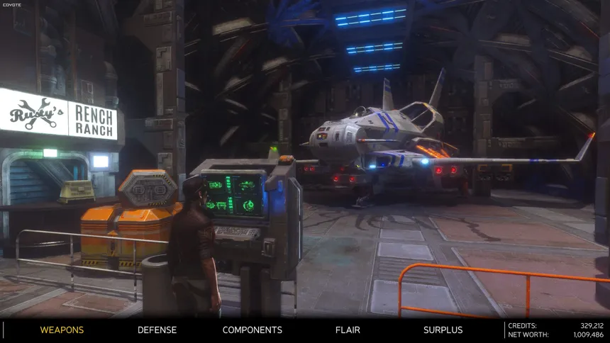 Скриншот 4 к игре Rebel Galaxy Outlaw