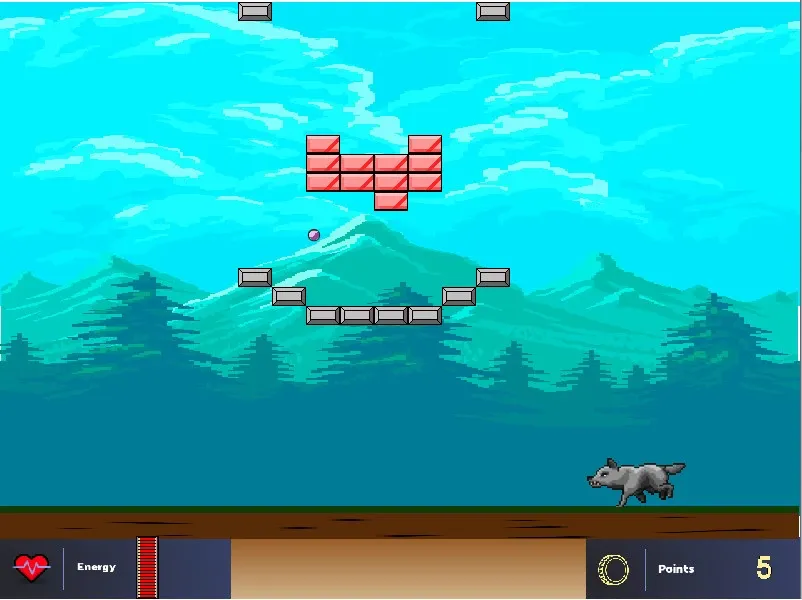 Скриншот 2 к игре Wolfie's Break Out